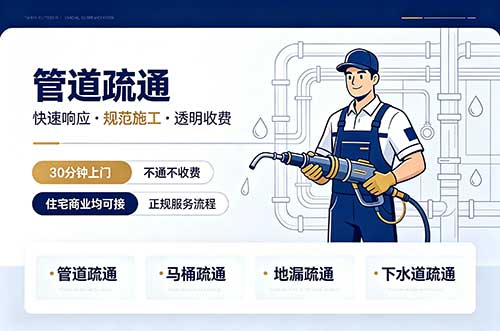 保定管道疏通
