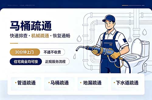 保定马桶疏通