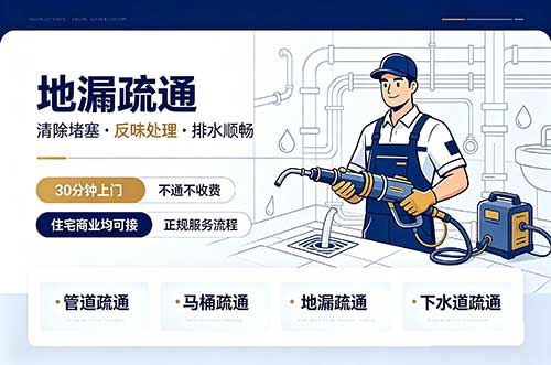 保定地漏疏通