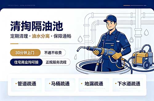 保定清掏隔油池